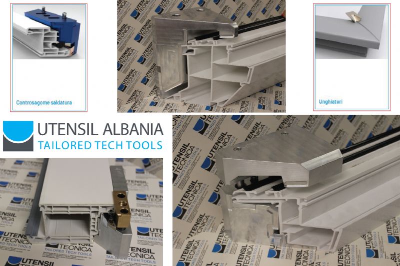 Makineri italiane Pastruese per kënde për PVC, Makineri Pastrues profesional për këndet e PVC, Vegla për pastrimin e këndeve PVC, Makineri industriale për Pastrimin e  këndeve PVC, Pastrues këndesh për prodhime PVC të personalizuara